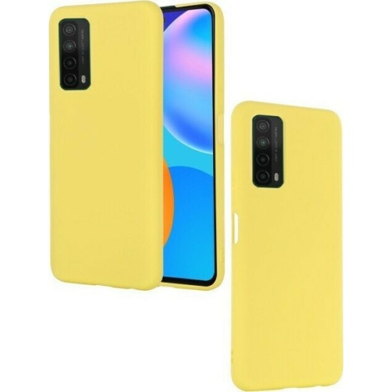 OEM Θήκη Σιλικόνης Soft TPU Back Cover Για Huawei P Smart 2021 - Κίτρινο