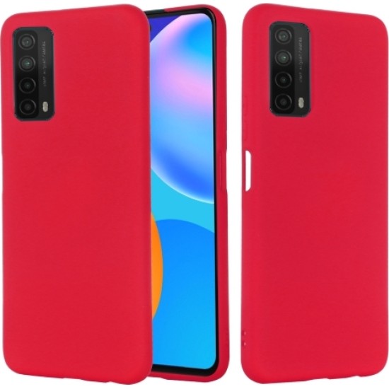 OEM Θήκη Σιλικόνης Soft TPU Back Cover Για Huawei P Smart 2021 - Κόκκινο
