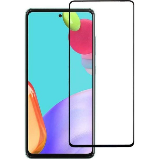 Tempered Glass - Τζαμάκι / Γυαλί Οθόνης 9H OEM - Full Cover Μαύρο - Samsung Galaxy A52 4G/5G/ A52s 5G