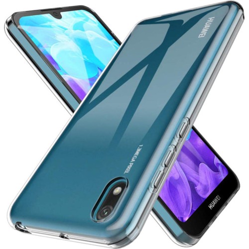Back Cover Σιλικόνης Διάφανο (Huawei Y5 2019)