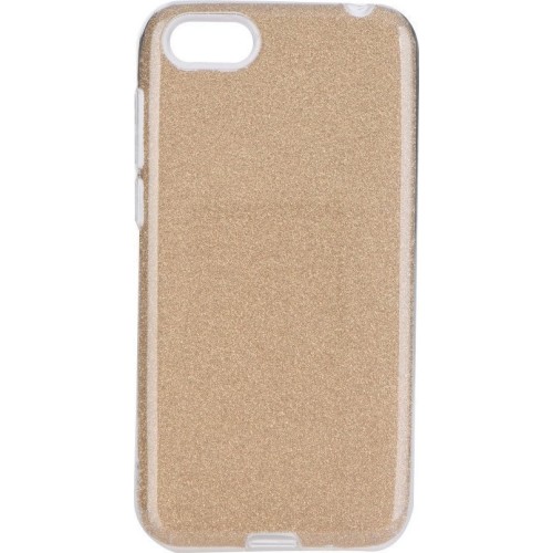 Forcell Shining Back Cover Σιλικόνης Χρυσό (Huawei Y5 2018/Honor 7S)