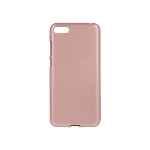 OEM Θήκη Σιλικόνης 360° Για Huawei Y5 2018 / Y5 Prime 2018 Full Cover Metallic Ροζ
