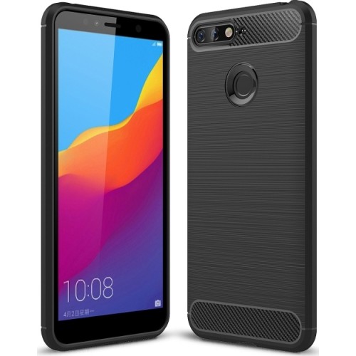 Forcell Carbon Fiber Μαύρο (Huawei Y6 2018/ Y6 Prime 2018)