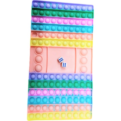 Pop It Fidget Επιτραπεζιο-ταβλι Παλ Χρωματα 31x17cm Pop It Fidget Επιτραπεζιο-ταβλι Παλ Χρωματα 31x17cm