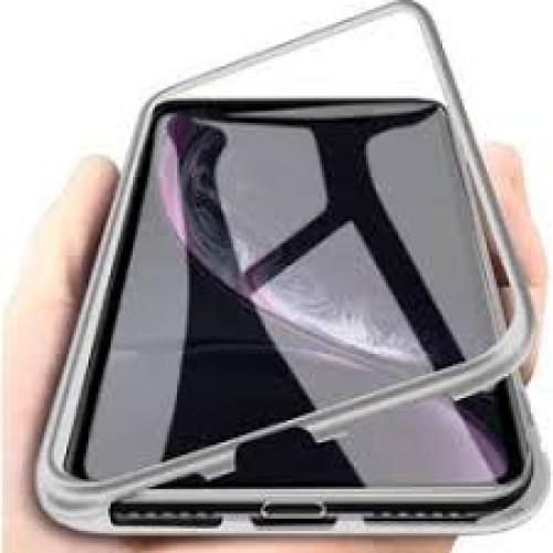 Detachable Metal Frame Διαφανές Γκρι (iPhone XS Max)