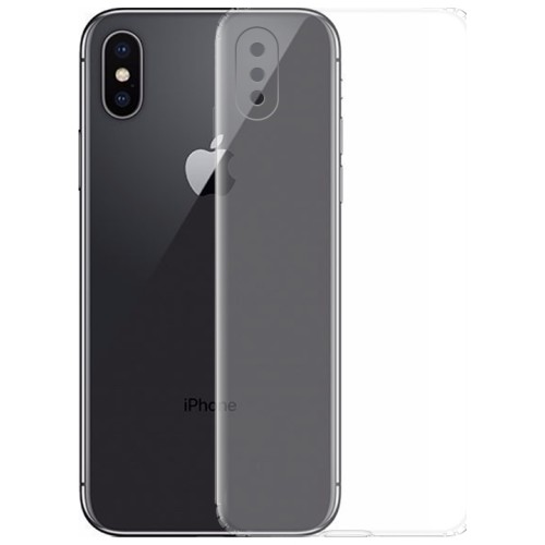 OEM Silicone Case Για Apple iPhone X/ XS Διάφανο