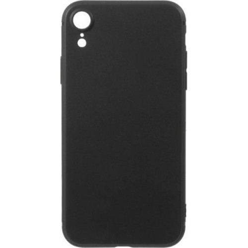  OEM Θήκη Σιλικόνης  Για  Apple iPhone XR  Μαύρη