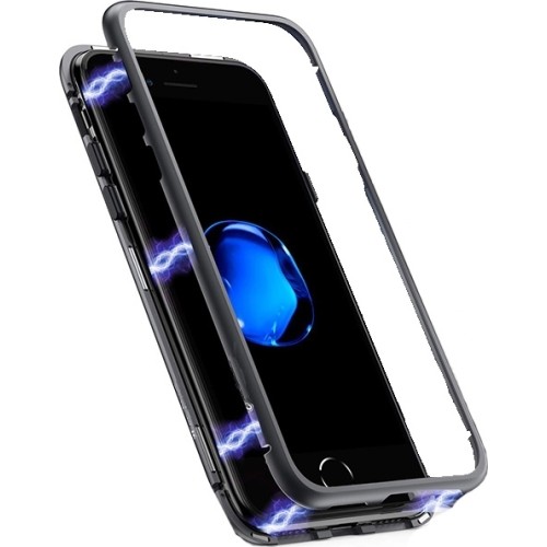 Magneto Bumper Back Cover Μαύρο (iPhone XR)