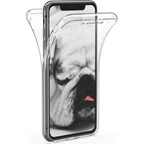 360 Full Cover Σιλικόνης Διάφανο (iPhone XR)