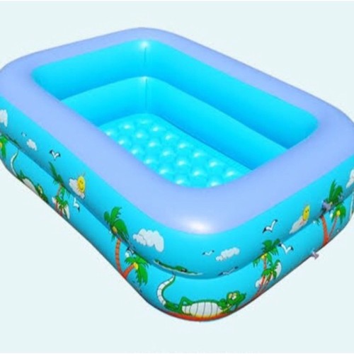 Promo Kolam Renang Anak Kotak 110x85x35cm Swimming Pool SL-C024 Murah