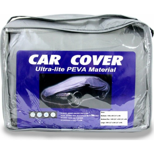 ΚΟΥΚΟΥΛΑ ΚΑΛΥΜΜΑ ΑΥΤΟΚΙΝΗΤΟΥ AUTO COVER 100% AΔΙΑΒΡΟΧΗ CAR COVER ULTRA-LITE PEVA MATERIAL XL