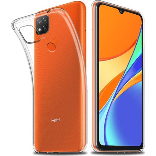 Back Cover Σιλικόνης Διάφανο (Redmi 9C)