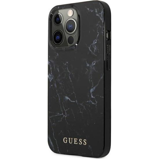 Guess GUHCP13LPCUMABK iPhone 13 Pro / 13 6,1" black hardcase Marble