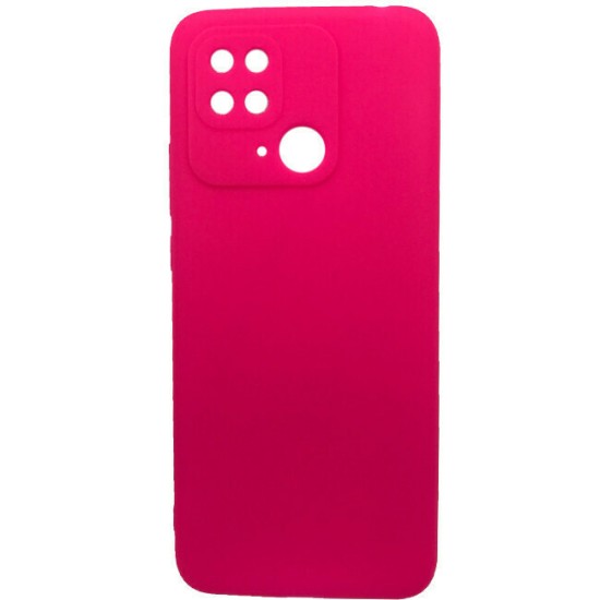 Θήκη Σιλικόνης Πλάτης για Xiaomi Redmi 10C Fuchsia ! ΟΕΜ