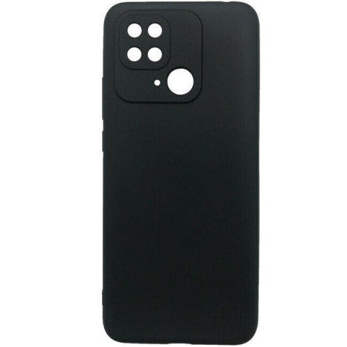 Θήκη Σιλικόνης Πλάτης για Xiaomi Redmi 10C Μαύρο ΟΕΜ Θήκη Σιλικόνης Πλάτης για Xiaomi Redmi 10C Μαύρο ΟΕΜ