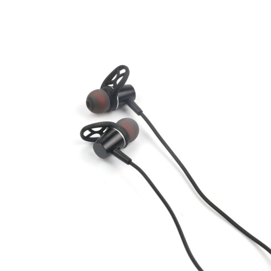 Aσύρματα Ακουστικά Bluetooth Treqa BT-04 BLACK 