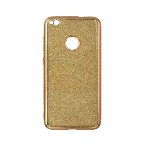 Glitter Back Cover Σιλικόνης Χρυσό (Redmi 4x)