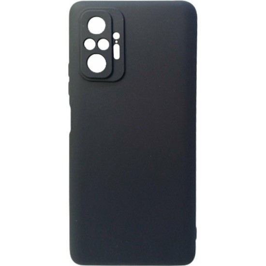 Touch Back Cover Σιλικόνης Μαύρο (Redmi Note 10 Pro)