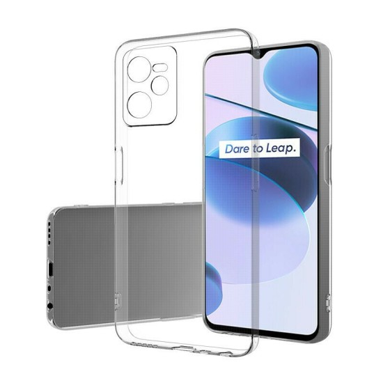 Θήκη Σιλικόνης Πλάτης για RealMe C35 Transparent ΟΕΜ