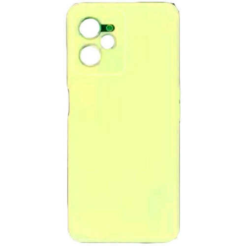 Θήκη Σιλικόνης Πλάτης για RealMe C35 Κίτρινο ΟΕΜ
