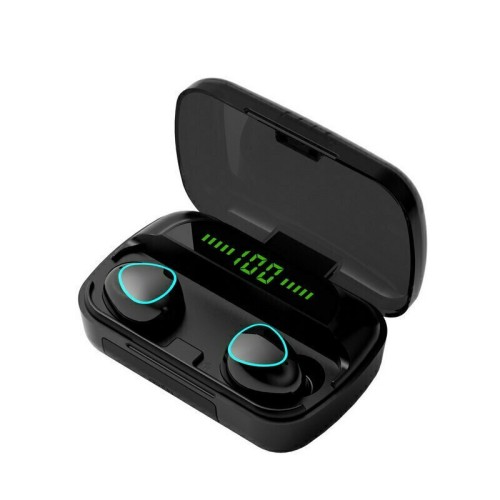 Newest M10 In-ear Bluetooth Handsfree Ακουστικά με Θήκη Φόρτισης Μαύρα Newest M10 In-ear Bluetooth Handsfree Ακουστικά με Θήκη Φόρτισης Μαύρα