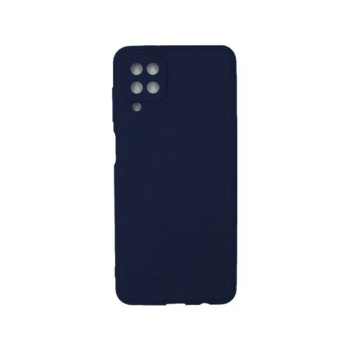 Θήκη Samsung Galaxy A12-5G/M12 Σιλικόνη Σκούρο Μπλε Μπλε Θήκη πλάτης Σιλικόνη