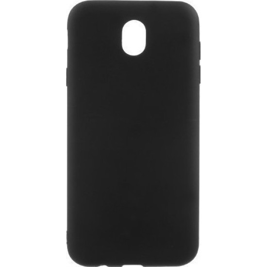 OEM Back Cover Σιλικόνης  Μαύρο (Galaxy J7 2017)