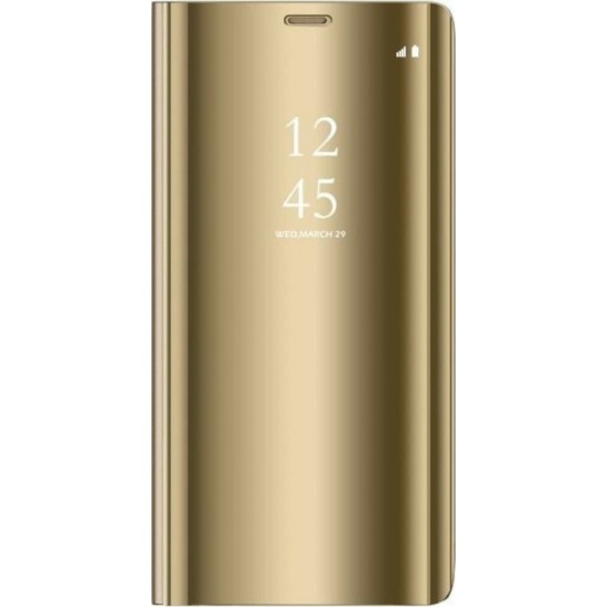 Hurtel Clear View Book Χρυσό (Xiaomi Redmi Note 4)