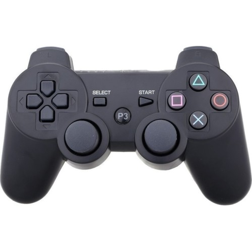 Doubleshock Ασύρματο Gamepad για PS3 ΜΑΥΡΟ