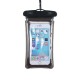 Waterproof Phone Pouch Bag Floating Airbag Case for Phone - Diving, Swimming, Beach & Water Sports - Black