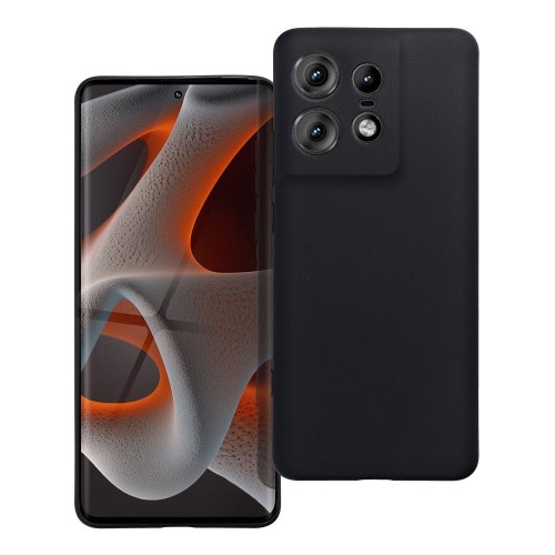  Back Cover Σιλικόνης Motorola Edge 50 Pro – Μαύρο