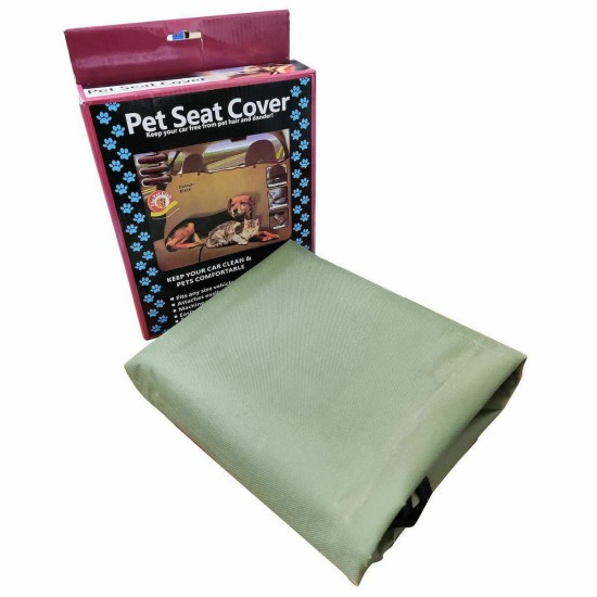 Pet Seat Cover 144x144cm - Κάλυμμα Καθίσματος Αυτοκινήτου για Σκύλο - OEM Πράσινο