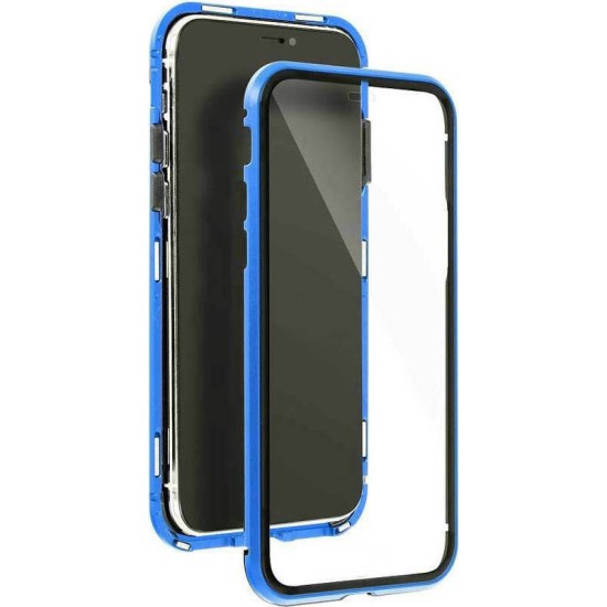 Μαγνητική 360 Full Cover Μεταλλική Μπλε (Galaxy S21 5G)
