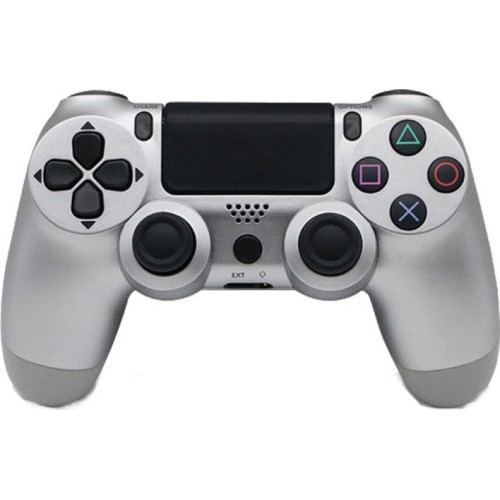 Doubleshock Ασύρματο Gamepad για PS4 Silver