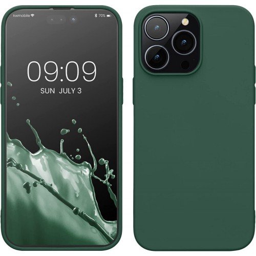 Senso Soft Touch Back Cover Σκούρο Πράσινο (iPhone 16 Pro Max)  