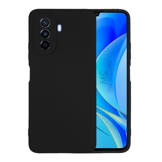 soft Back Cover Σιλικόνης Μαύρο (Huawei Nova Y70)