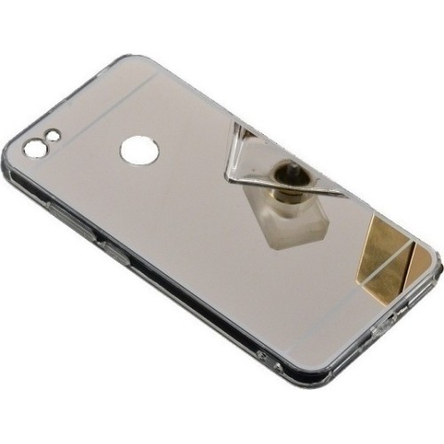 OEM Mirror Back Cover Σιλικόνης Silver (Xiaomi Redmi Note 5a Prime)