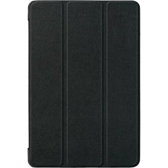 Tri-Fold Flip Cover Δερματίνης Μαύρο (Lenovo Tab M10 3Generation)