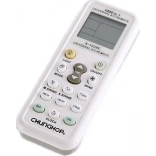 ΧΕΙΡΙΣΤΗΡΙΟ ΓΙΑ ΟΛΑ ΤΑ ΚΛΙΜΑΤΙΣΤΙΚΑ - UNIVERSAL AC REMOTE K-1028E