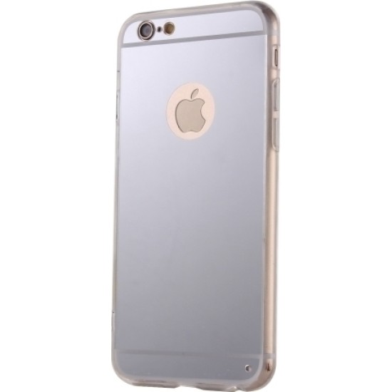 OEM Mirror Silicon Case Silver (iPhone 6/6s)