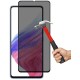  Full Cover with Full Glue Privacy 9H Tempered Glass Screen Protector Black  Redmi 15 4G   (oem)