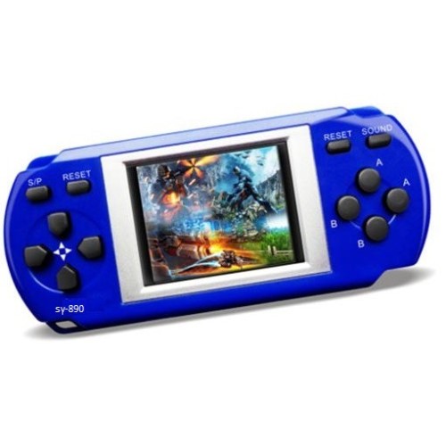 SY-890A 2.2" COLORFUL SCREEN 300 IN 1 PORTABLE HANDHELD GAME CONSOLE - BLUE (ΟΕΜ)