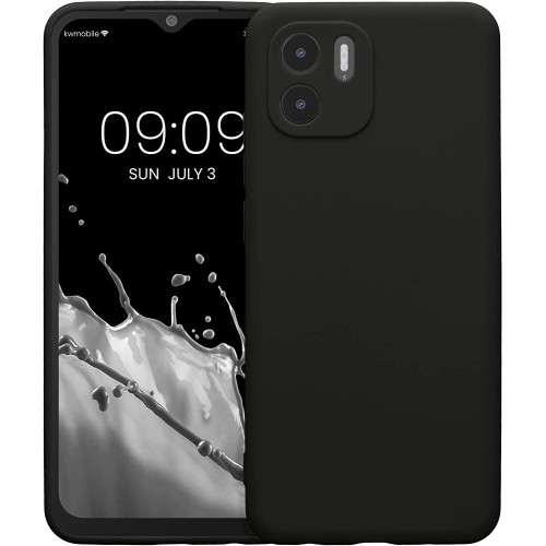 Back Cover Σιλικόνης Black Matte (Redmi A1/A2/2022) Back Cover Σιλικόνης Black Matte (Redmi A1/A2/2022)