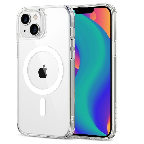 SPIGEN Hybrid Magsafe Back Cover Πλαστικό / Σιλικόνης Ανθεκτική Διάφανο (iPhone 14