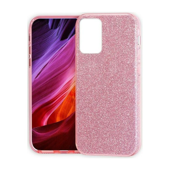 Θήκη Σιλικόνης Caselab Glitter για Samsung Galaxy A33 5G - Ροζ Χρυσό
