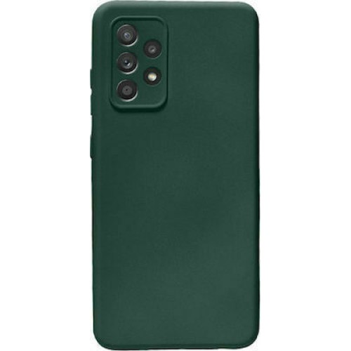 Oem Back Cover Silicone Soft 2,0 mm Για Samsung Galaxy A33 5G Σκούρο Πράσινο