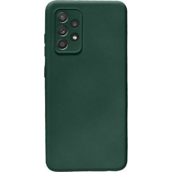 Oem Back Cover Silicone Soft 2,0 mm Για Samsung Galaxy A33 5G Σκούρο Πράσινο