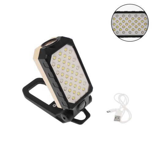 Επαναφορτιζόμενος Φακός LED Αδιάβροχος IP65 W598B