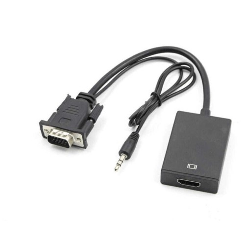Μετατροπέας 3.5mm / VGA male σε HDMI female (Q-HD09)