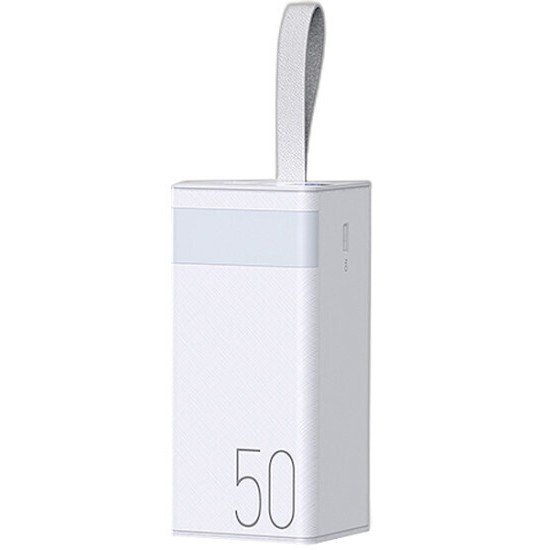 Remax RPP-321 Chinen Series Power Bank 50000mAh 22.5W με 2 Θύρες USB-A και Θύρα USB-C Λευκό Remax RPP-321 Chinen Series Power Bank 50000mAh 22.5W με 2 Θύρες USB-A και Θύρα USB-C Λευκό